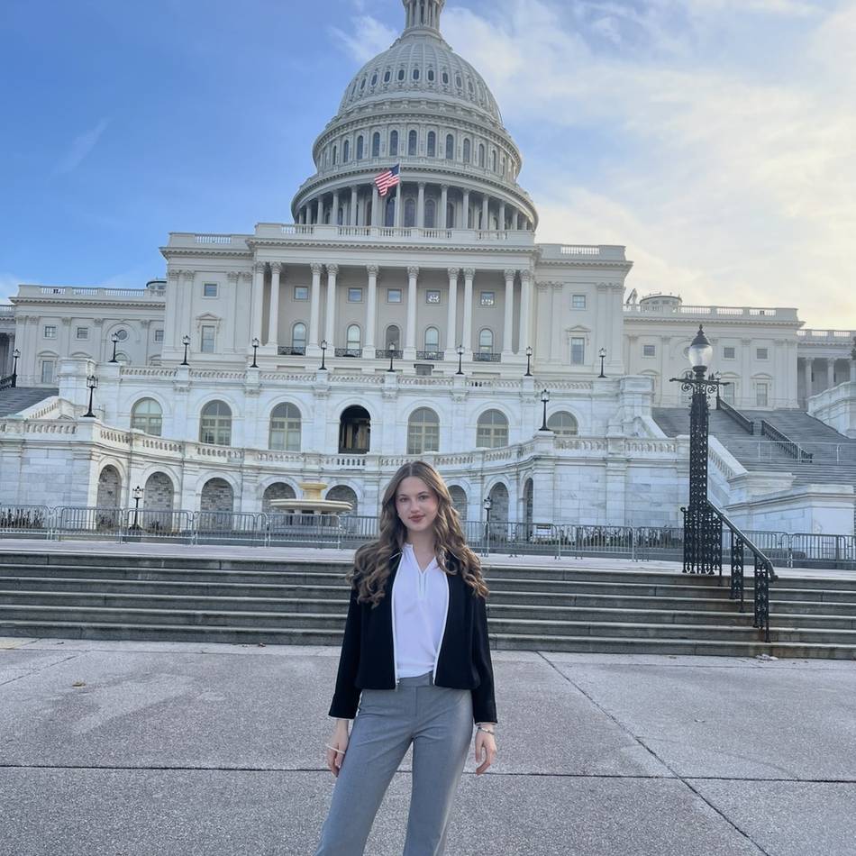 Meerbuscherin erlebt Alltag in den USA: Statt Politik stehen Schule, Sport und Religion im Fokus