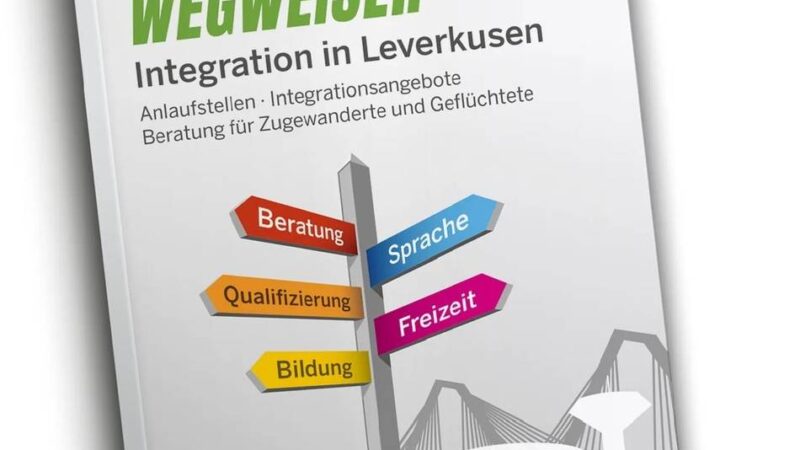 Anlaufstellen und Angebote in Leverkusen: Neuer „Wegweiser Integration“ online erhältlich