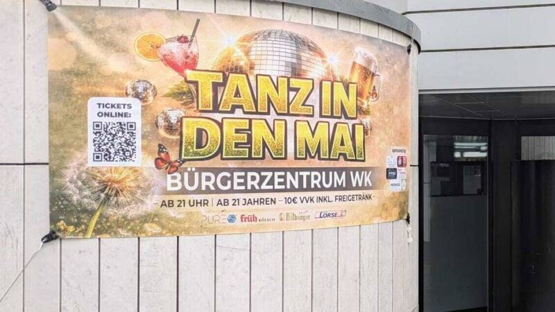 Party in Wermelskirchen: „Tanz in den Mai“ nach Pause zurück im Bürgerzentrum