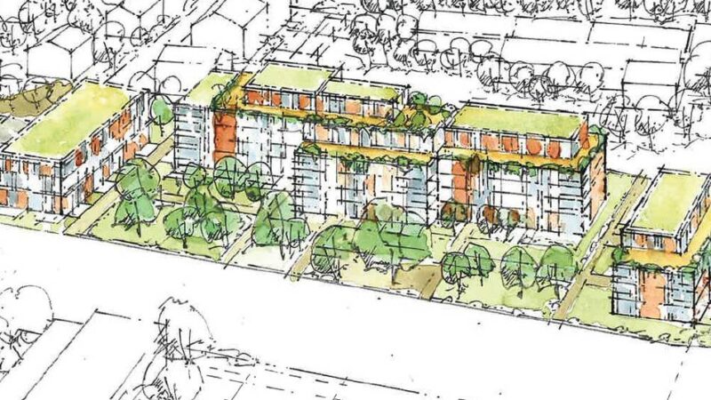 Sechs Mehrfamilienhäuser: Neues Baugebiet mitten in Orken geplant