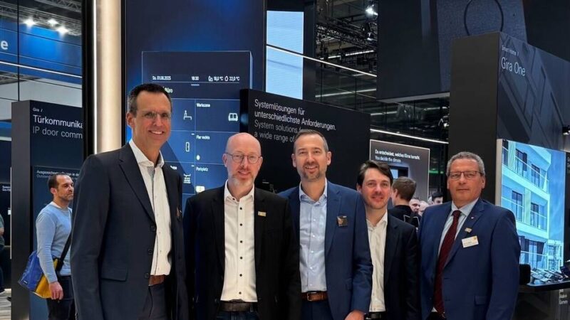 Unternehmen aus Radevormwald: Gira ist mit Messeauftritt in Frankfurt sehr zufrieden