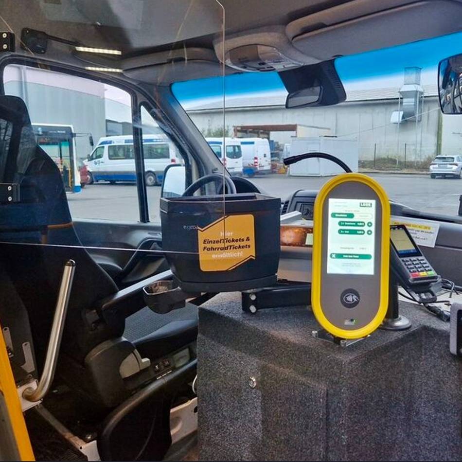 Abkehr vom Papierticket: Test für elektronisches Ticket und kontaktloses Bezahlen im Citybus Kleve