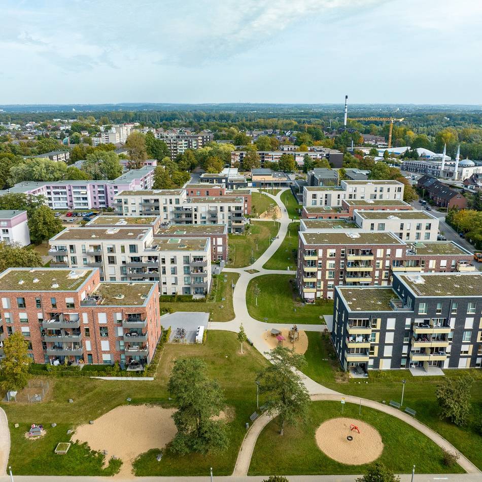 Themenwoche Bauen – Kaufen – Wohnen: Monheimer Wohnquartier „Unter den Linden“ erhält landesweite Anerkennung