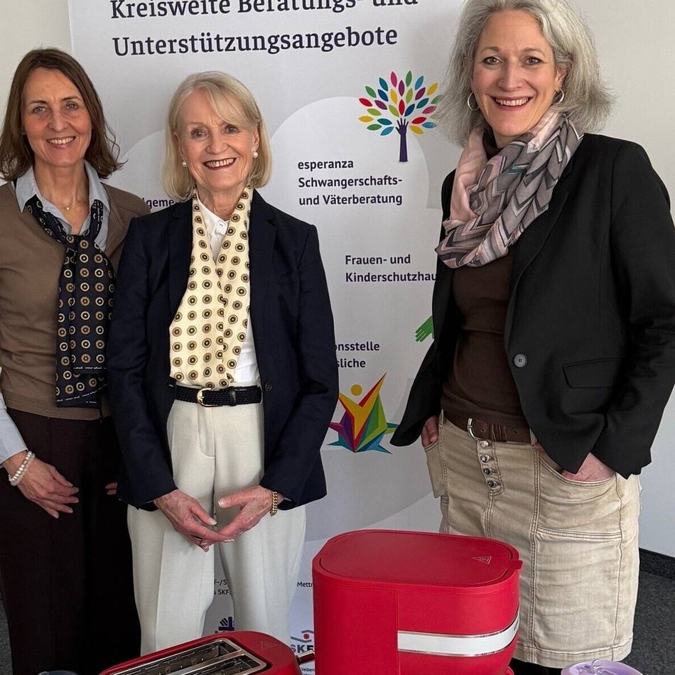 Spende in Hilden: Inner Wheel Club unterstützt Frauen in Not