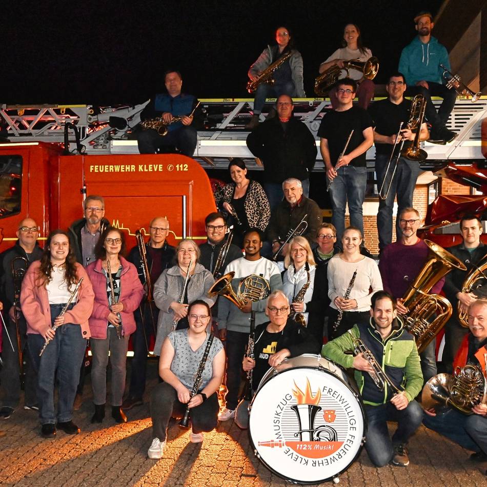 Orchester in Kleve: Musikzug der Feuerwehr lädt zum Jahreskonzert in die Stadthalle