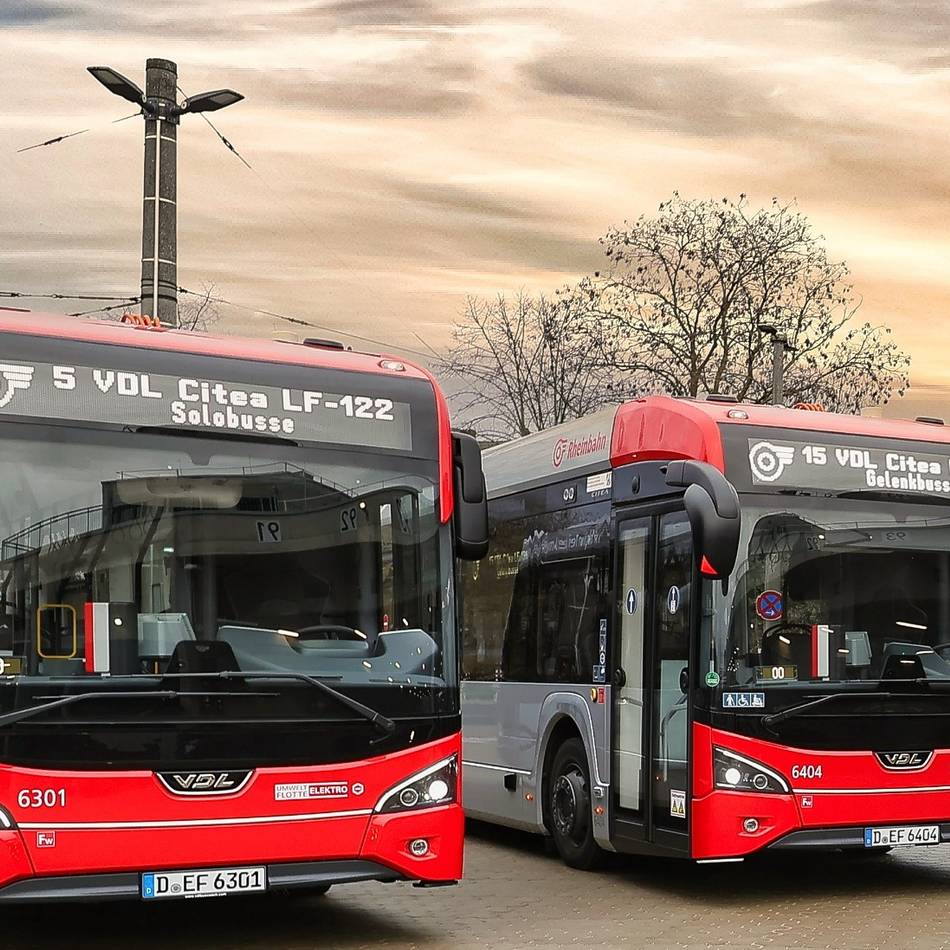 Umstellung bei der Rheinbahn: 2027 sollen fast nur noch E-Busse durch Meerbusch fahren