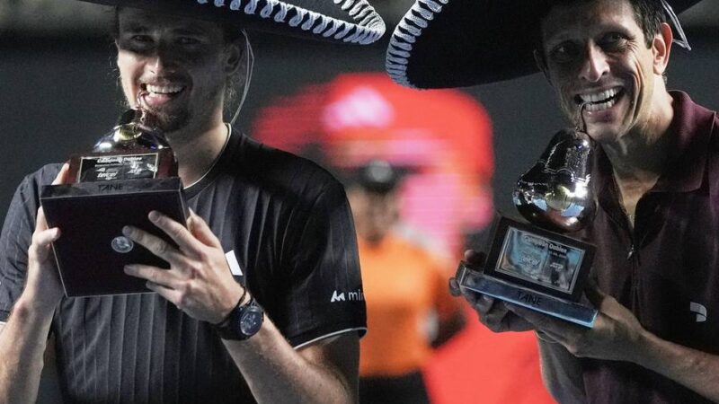 Mit Sombrero: Zverev feiert Doppel-Titel mit Kumpel Melo in Acapulco
