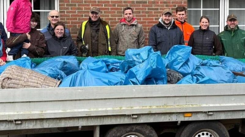 Aktion „Let´s clean up Europe“: Freiwillige befreien Nettetal von gut 800 Kilo Müll