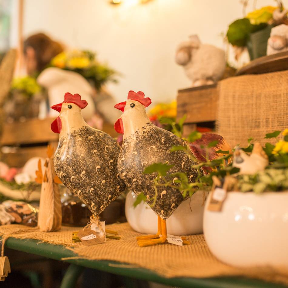 Handarbeiten in Kleve: So wird der Frühlingsmarkt im Café im Gärtchen in Keeken