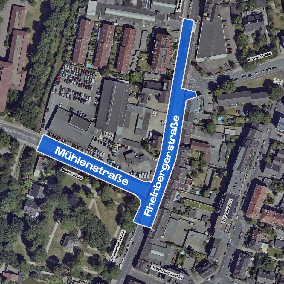 Sanierungsarbeiten in Moers: Zentrale Verkehrsachse – Start für XXL-Baustelle im Herzen der Innenstadt