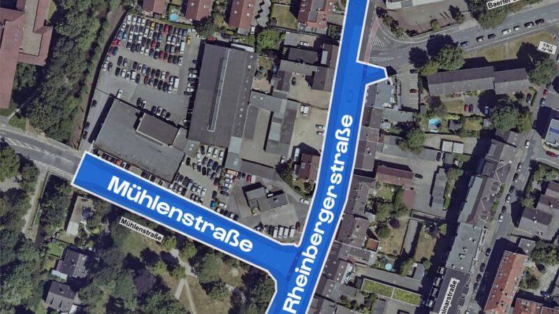 Baustelle in Moers: Grüne kritisieren geplante Bus-Umleitungen