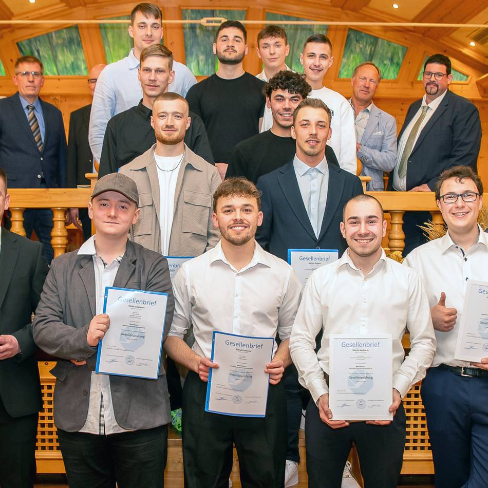 Metall-Innung Niederrhein Krefeld-Viersen-Neuss: Metallbauer-Nachwuchs erhält Gesellenbriefe