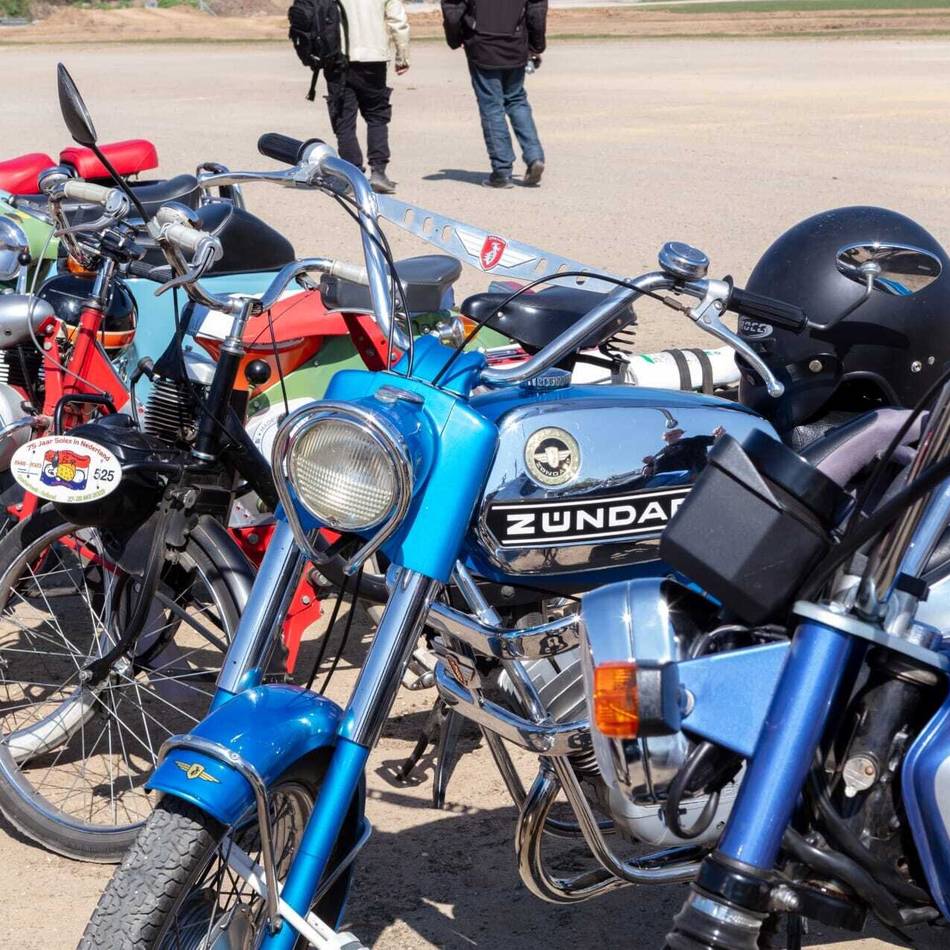 „Bromfiets- en Motorbeurs“-Messe: Kalkar wird mit „Bromfietsen“ zum Zweirad-Wunderland