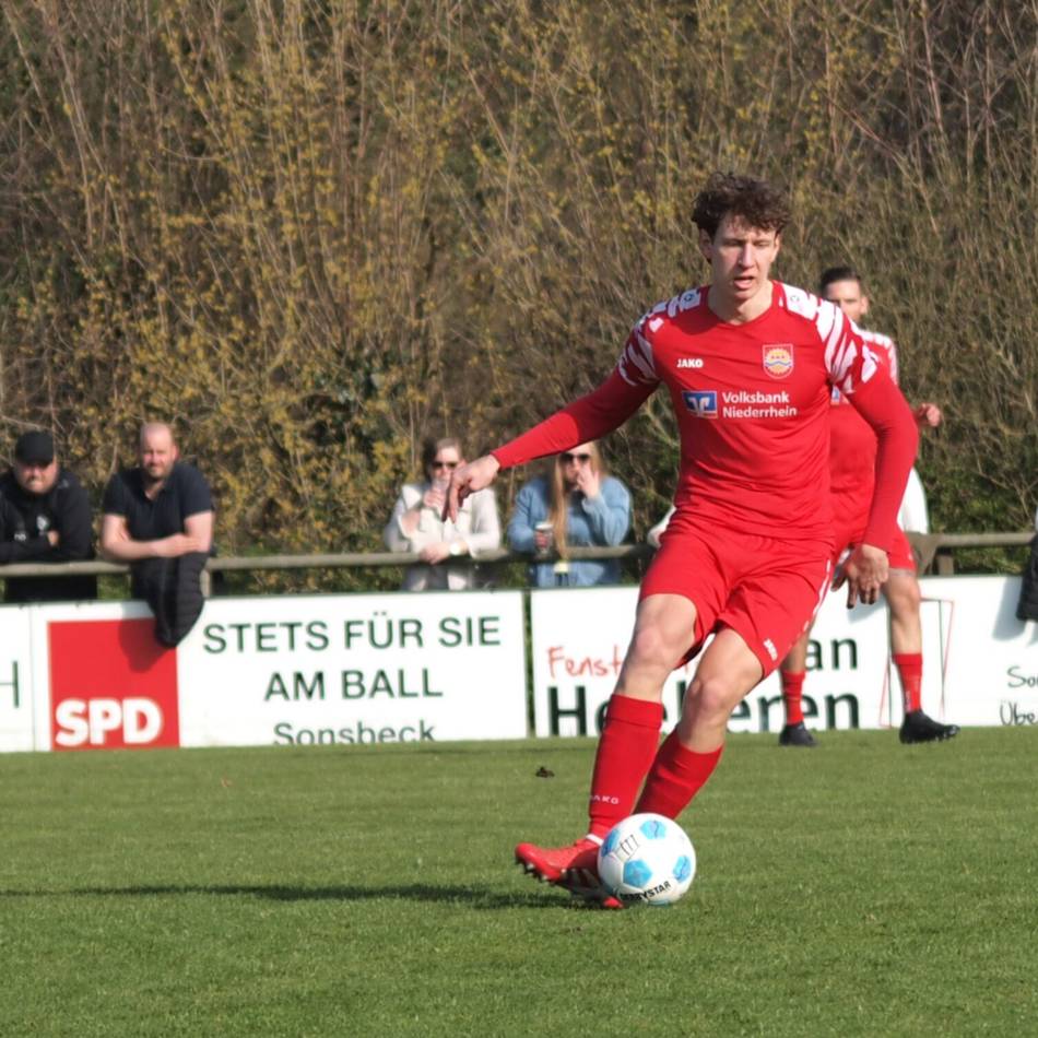 2:2 gegen die Holzheimer SG: SV Sonsbeck fängt sich spät zwei Gegentreffer