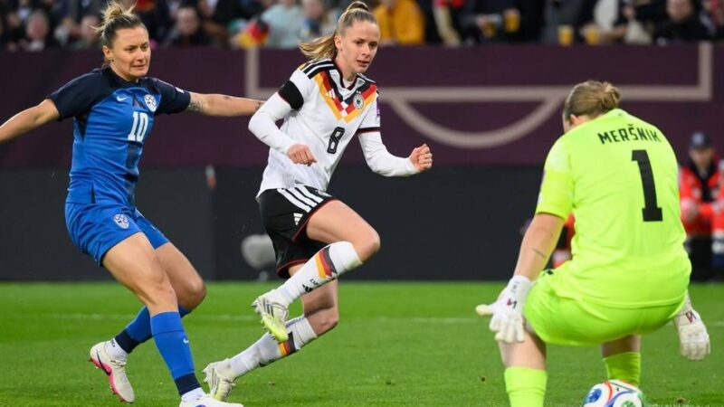 WM-Qualifikation der Frauen: Kantersieg zum Auftakt – Deutschland schlägt Slowenien deutlich