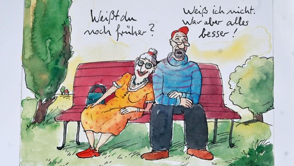 Demenz und Humor?: Eine Ausstellung im Rathaus Heiligenhaus eröffnet