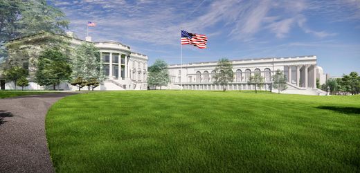 Donald Trump: Richter stoppt Bauarbeiten für neuen Ballsaal im Weißen Haus