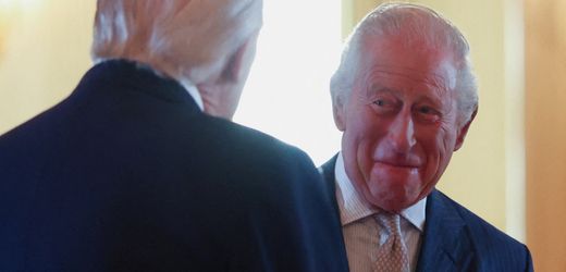 König Charles und Königin Camilla bei Donald Trump: Erst Garten, dann Tee – die Bilder