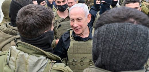 Israel: Benjamin Netanyahu besucht Truppen im Libanon