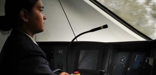 Indien: In Delhi fährt der wohl pünktlichste Zug der Deutschen Bahn