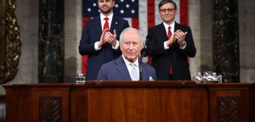 USA: Der König spricht vor dem US-Kongress. Donald Trump schwärmt vom »Crush« seiner Mutter auf den jungen Charles