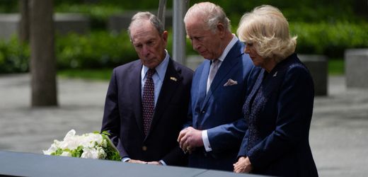 König Charles III. besucht 9/11-Gedenkstätte in New York