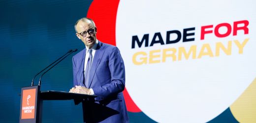 Friedrich Merz auf der Hannover Messe: Und dann spricht ein Unternehmer Merz mit »Herr Merkel« an