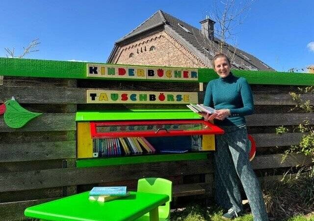 Kind hatte die Idee dazu: Neue Tauschbörse für Kinderbücher in Kalkar