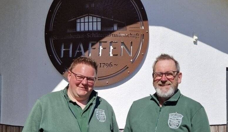 St.-Lambertus-Bruderschaft: Stabwechsel bei den Haffener Schützen