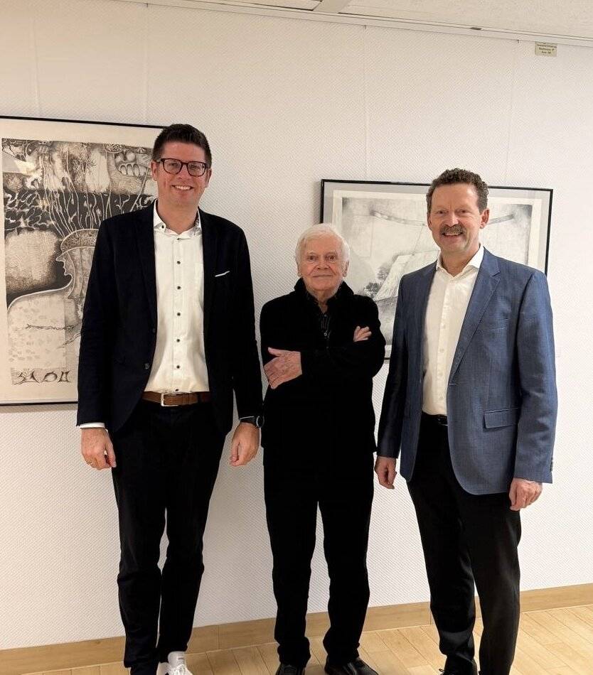 Krankenhaus in Erkelenz: Kunst auf den Fluren soll Patienten Kraft geben