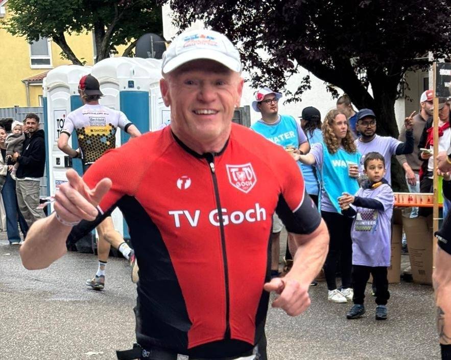 Mann der ersten Stunde: Theo Krebber ist beim Nibelungen-Triathlon der Dauerbrenner