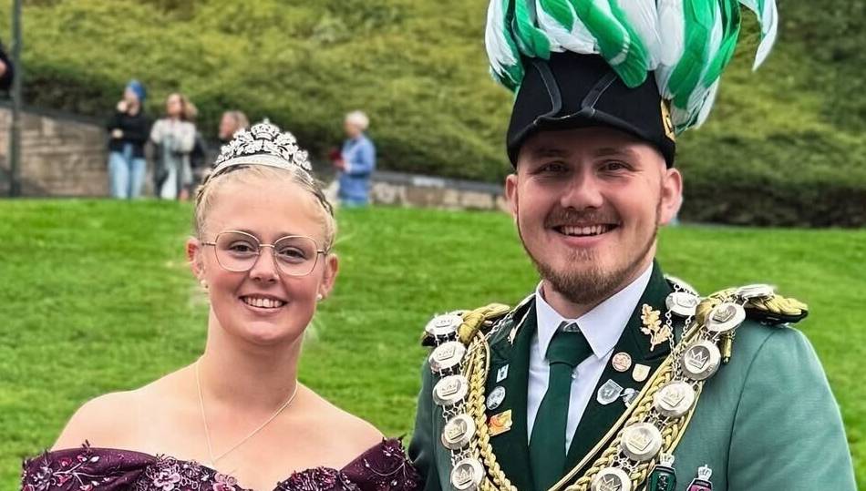 Schützenwesen in Viersen: Junges Königspaar führt 56.000 Schützen an