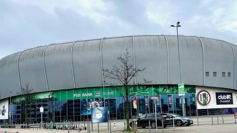 Veranstaltungshalle in Düsseldorf: Vor der Eishockey-Weltmeisterschaft – der Dome wird umgebaut