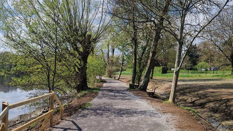 Naherholung in Heiligenhaus: Spazierweg am Stauteich ist wieder frei