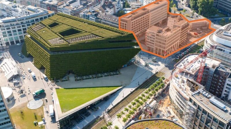 Wettbewerb in Düsseldorf startet: Tunnel an der Tuchtinsel könnte überbaut werden