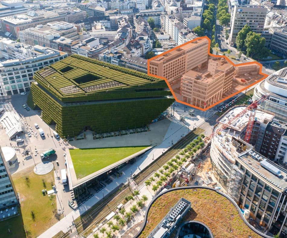 Wettbewerb in Düsseldorf startet: Tunnel an der Tuchtinsel könnte überbaut werden