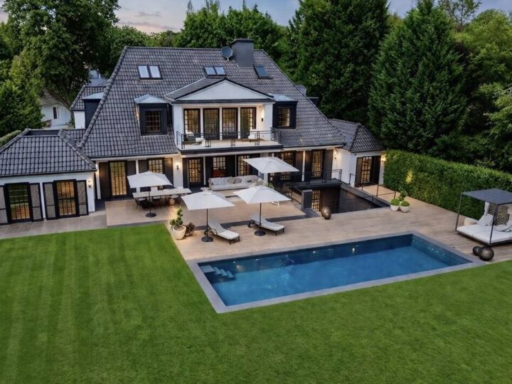 Für rund fünf Millionen Euro: Außenpool, Teppanyaki-Platte, Kino – das hat Verona Pooths Villa zu bieten