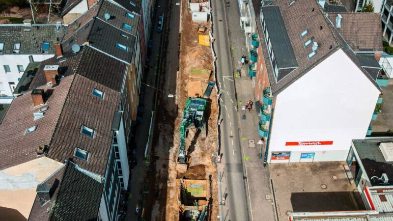 Infrastrukturprojekt in Krefeld: Philadelphiastraße bleibt länger Baustelle