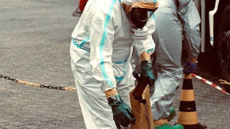 Gewerbegebiet Niederkrüchten: Großübung des ABC-Zuges West des Kreises Viersen und der Freiwilligen Feuerwehr