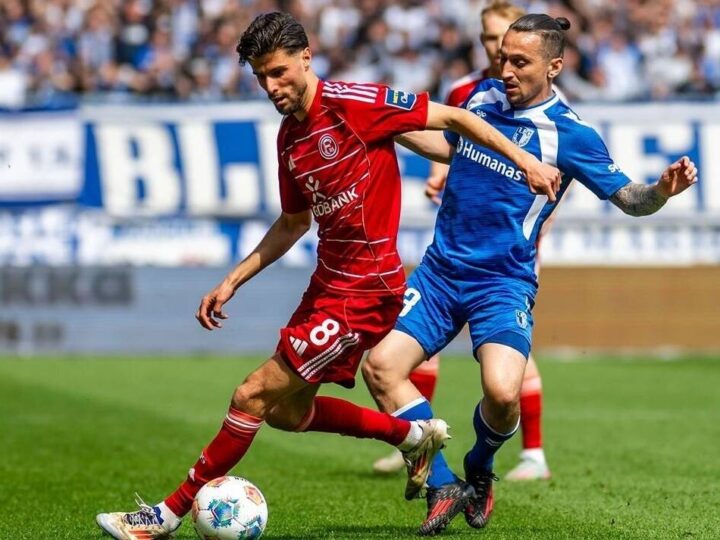 Im Anschluss an einen Oberdorf-Zweikampf: Großer Unterschied zu Fortuna – bemerkenswerte Szene in der 18. Minute auf der Werbebande