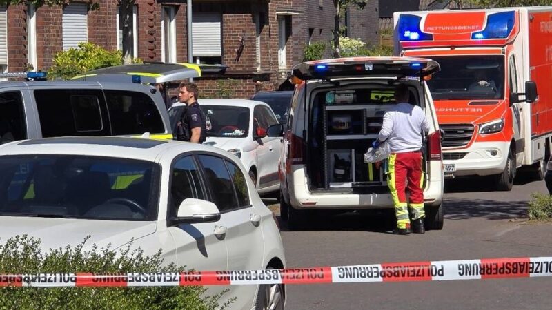 Messerattacke in Goch: „Er brach in unserer Einfahrt zusammen und rief ,Mord, Mord’“