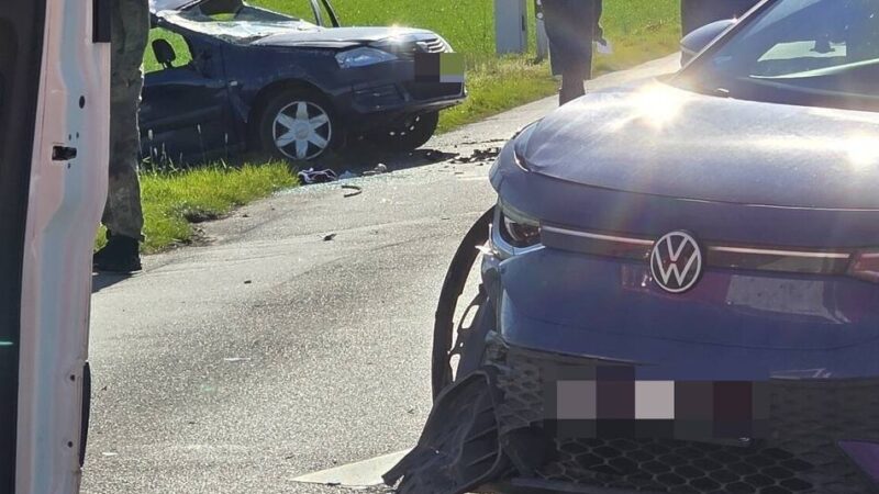 Nahe Neulouisendorf: Unfall mit zwei Verletzten bei Louisendorf