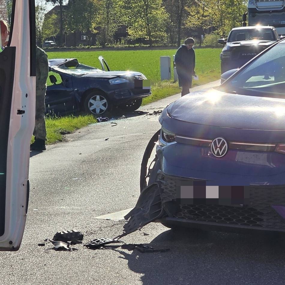 Nahe Neulouisendorf: Unfall mit zwei Verletzten bei Louisendorf