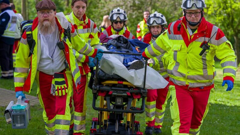 Großübung in Kalkar: 200 Einsatzkräfte proben für Katastrophenfall am Wisseler See