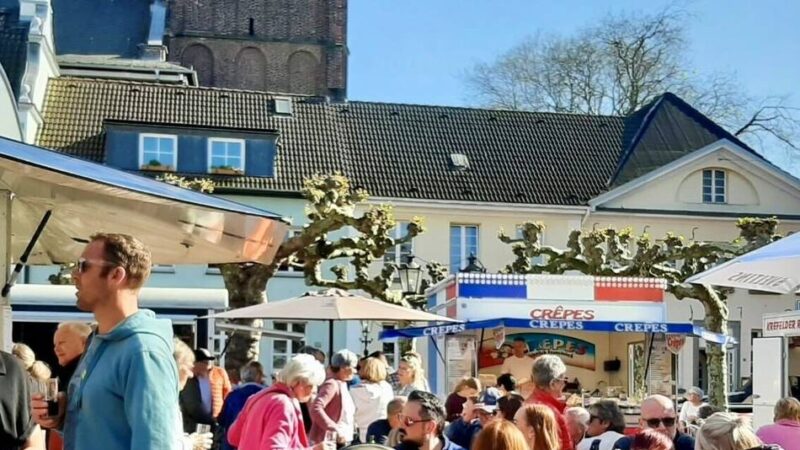 Event in Krefeld: Uerdingen feiert den Frühling