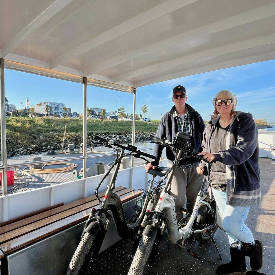 Für Tagesausflügler: Fähre Grieth ist wieder auf dem Rhein unterwegs