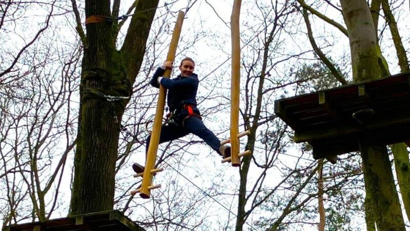 Saisonauftakt im Wald bei Hinsbeck: Kletterwald Niederrhein geht ins Jubiläumsjahr