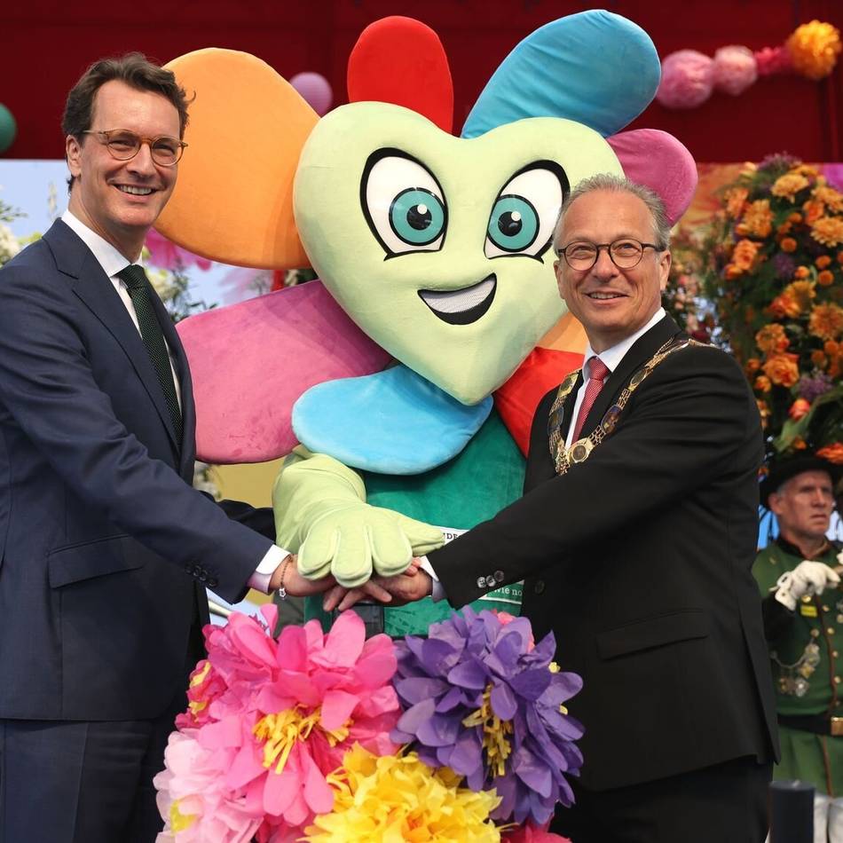 Festakt mit Ministerpräsident: Die Landesgartenschau in Neuss ist eröffnet