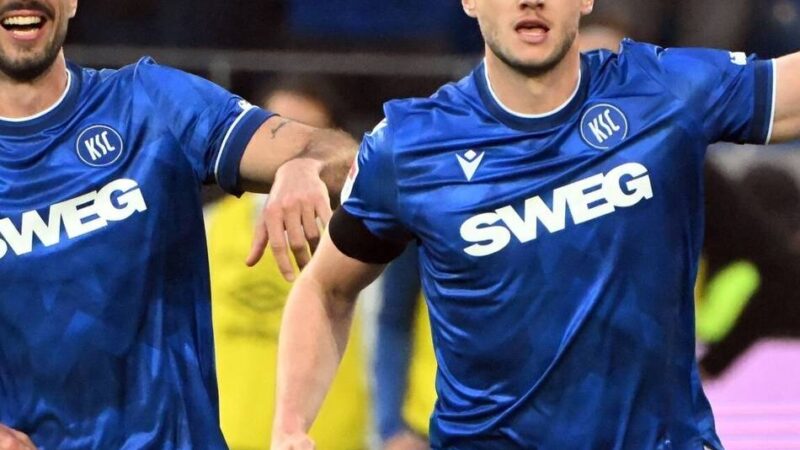 2. Bundesliga am Freitag: Nach Eichner-Entscheidung – Karlsruhe schlägt Bielefeld klar