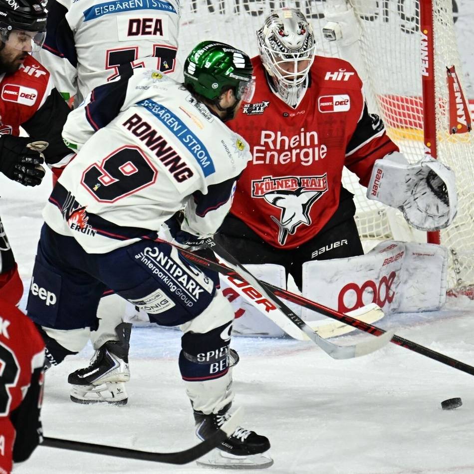 Haie-Stürmer Bokk mit Doppelpack: Ausgleich in der Serie – Eisbären Berlin verlieren Krimi in Köln